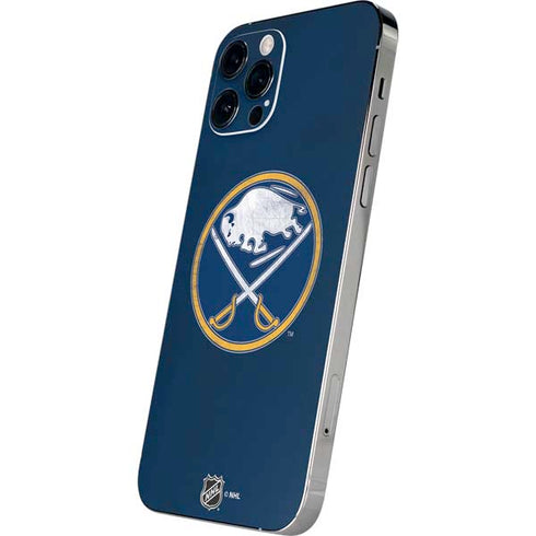 NHL Buffalo Sabres Distressed iPhone 12 Pro Max Skin